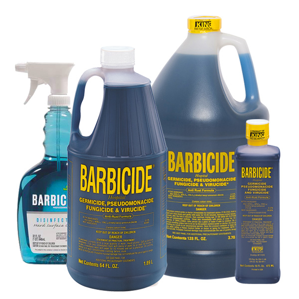 Clean and Disinfect with Barbicide &amp; BlueCo Brands